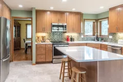 Kitchen remodeling example