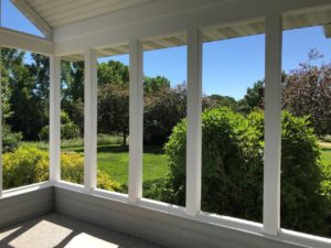 view from a deck