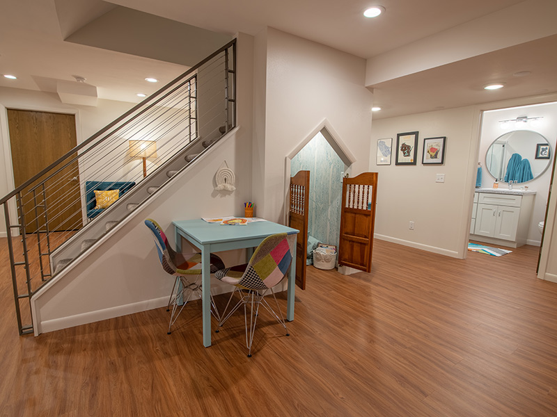 Finished Basement in Dane County Example