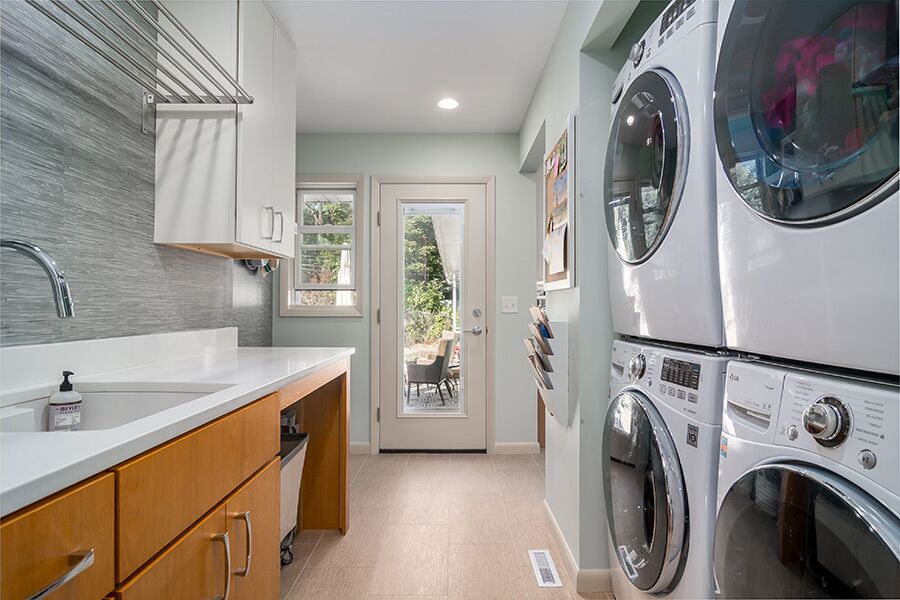 Laundry Room Addition Contractor Example