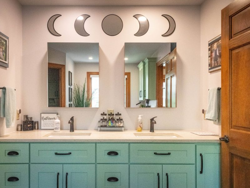 Bathroom remodel in Madison WI with double occupancy